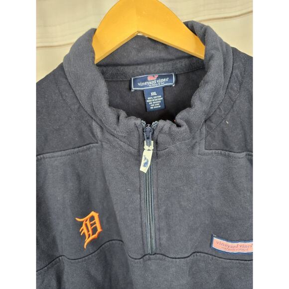 Vineyard Vines Sankaty Pullover Mens XXL Detroit Tigers #D - Picture 4 of 7